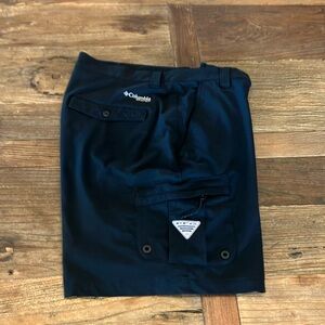 Men’s Columbia PFG Shorts Black Size 36